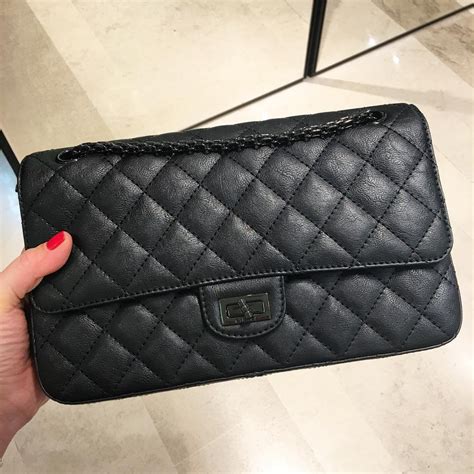 chanel bag so black|Chanel reissue so black.